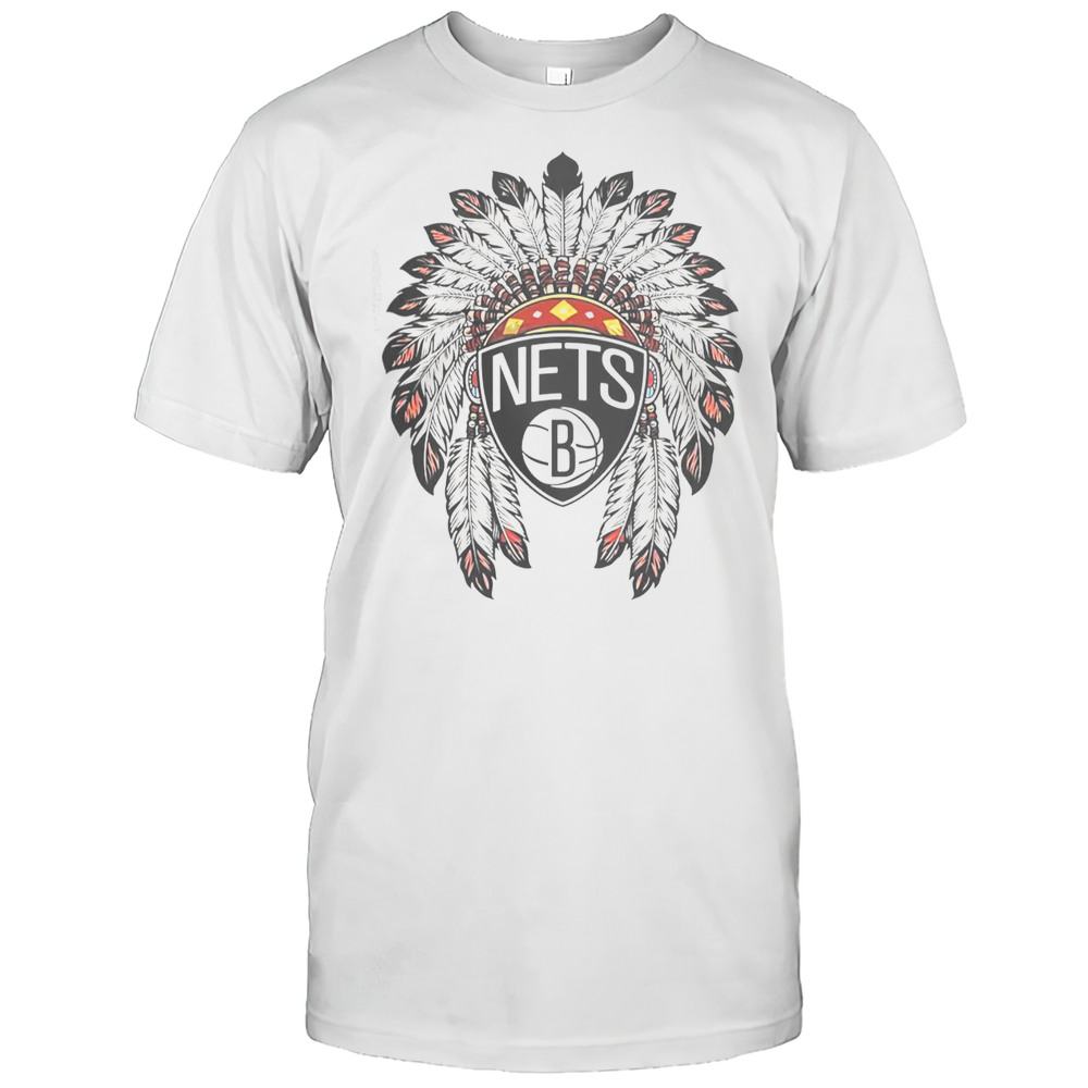 Brooklyn Nets Native American Logo T-Shirt