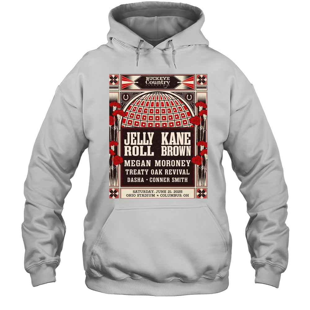 Buckeye Country Superfest June 21 2025 Ohio Stadium In Columbus OH Shirt Unisex Hoodie