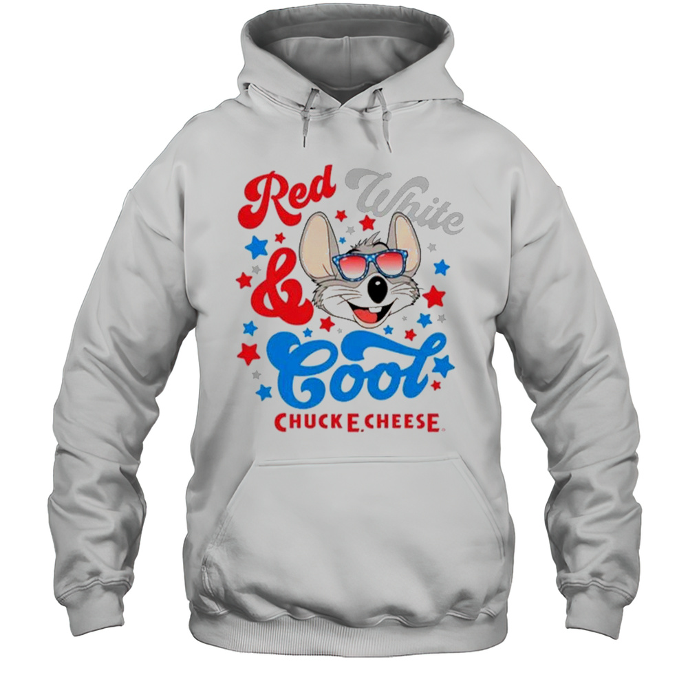 Chuck E Cheese Red White And Cool T-Shirt Unisex Hoodie