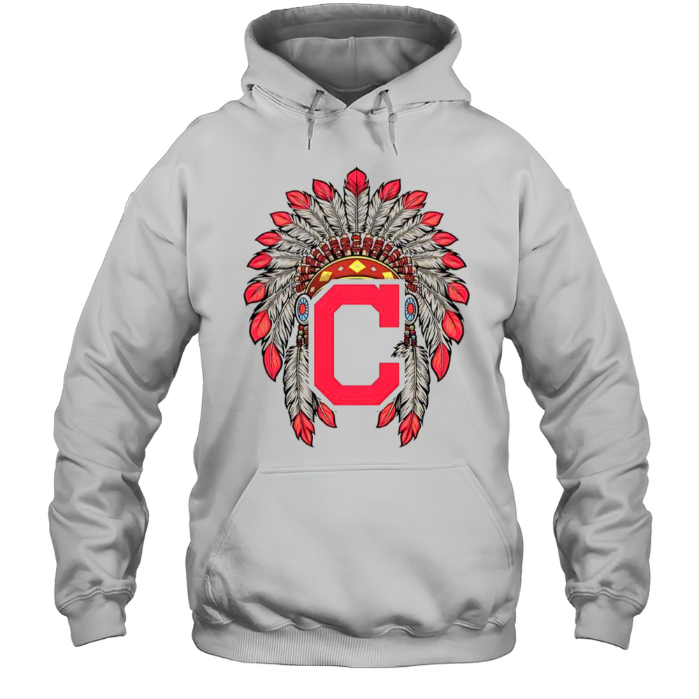 Cleveland Guardians Native American Logo T-Shirt Unisex Hoodie