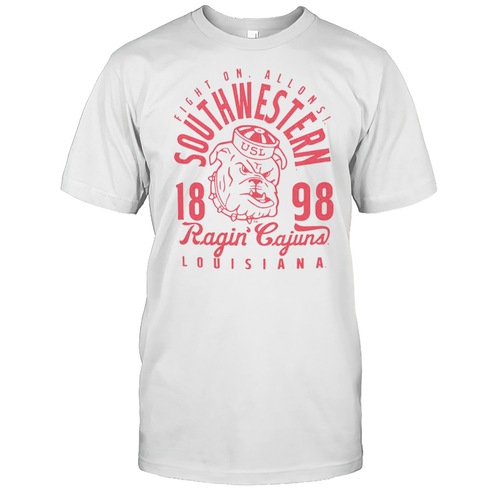 Fight On Allons Southwestern Louisiana Ragin Cajuns 1898 T-Shirt