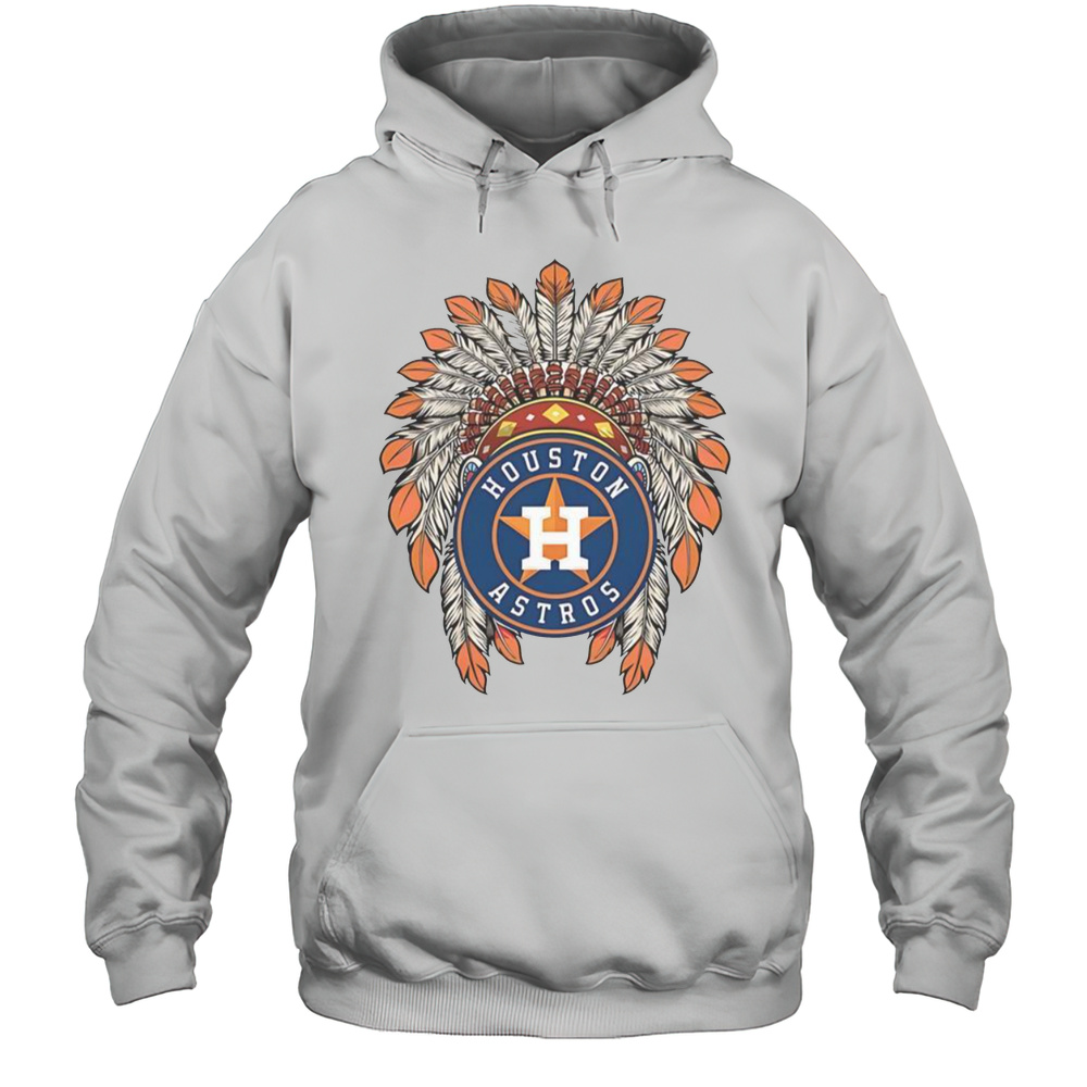 Houston Astros Native American Logo T-Shirt Unisex Hoodie