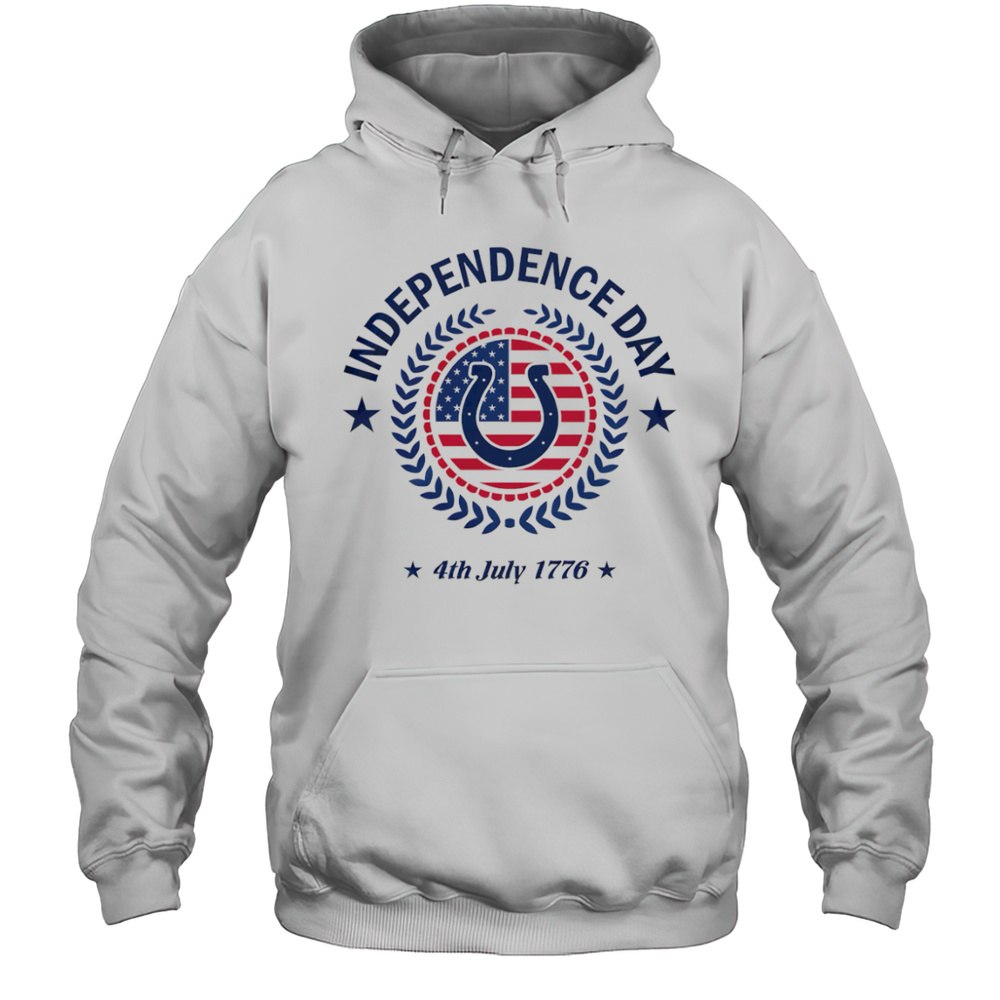 Independence Day 4th July 1776 Indianapolis Colts Shirt Unisex Hoodie