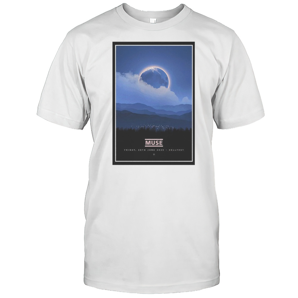 June 20 2025 Live Hellfest Summer Open Air France Muse Poster Shirt