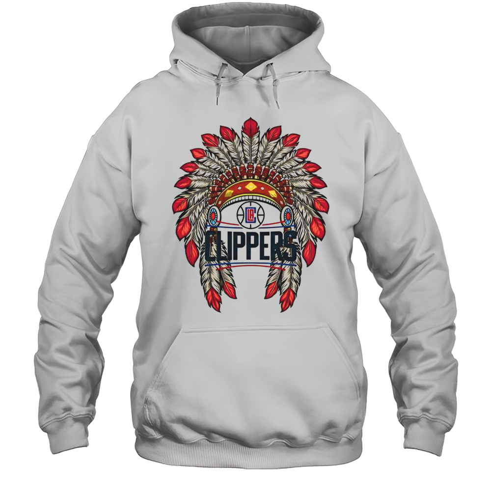 LA Clippers Native American Logo T-Shirt Unisex Hoodie