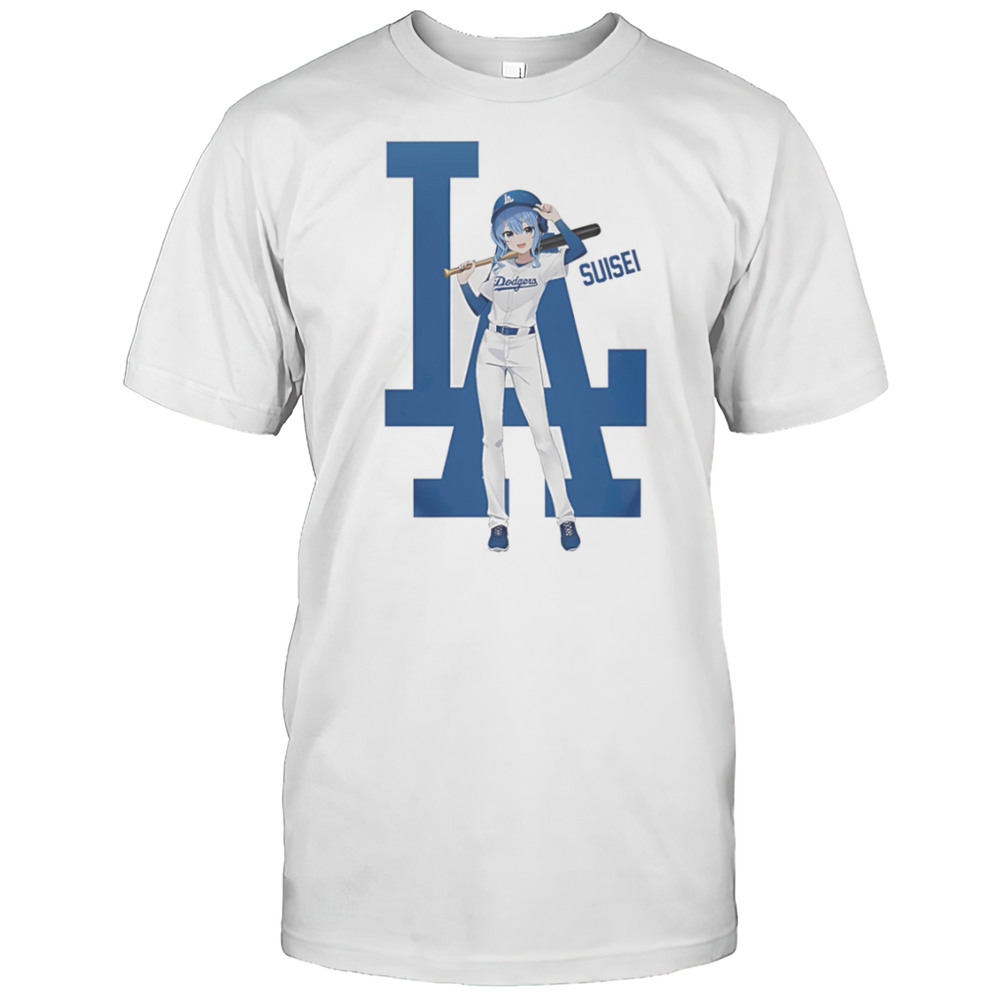 Los Angeles Dodgers Hololive Night Suisei Shirt