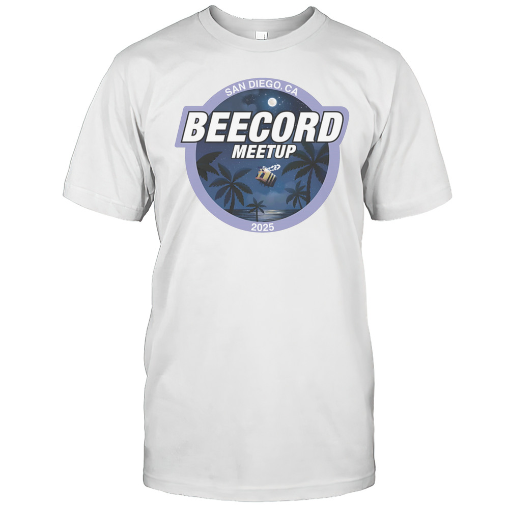 San Diego Beecord Meetup 2025 Shirt