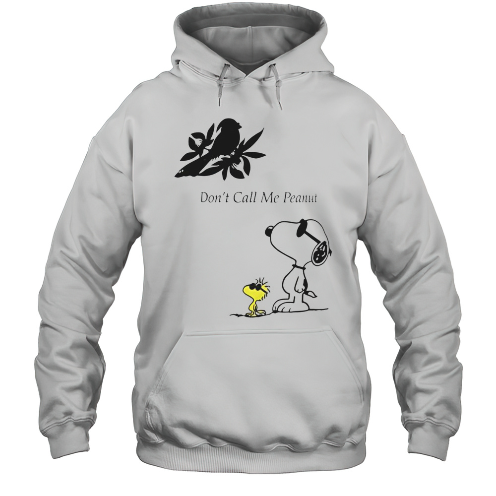 Snoopy Dont Call Me Peanut T-Shirt Unisex Hoodie