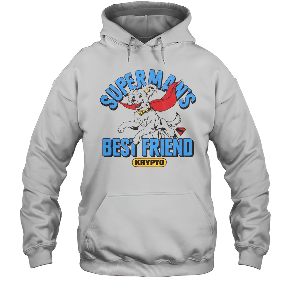 Superman 2025 Supermans Best Friend Krypto Dog T-Shirt Unisex Hoodie