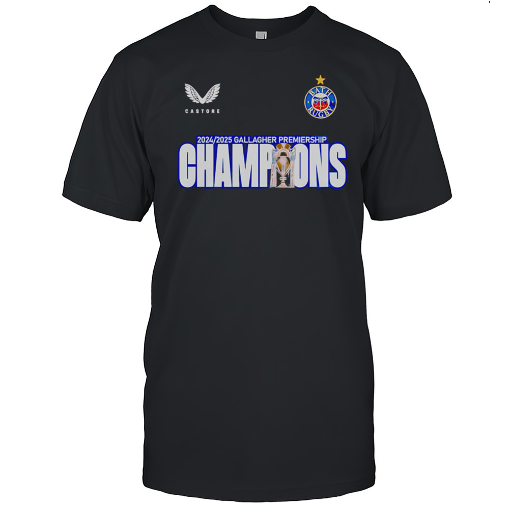 Bath Rugby Premiership Champions 2025 Treble Winners Shirt