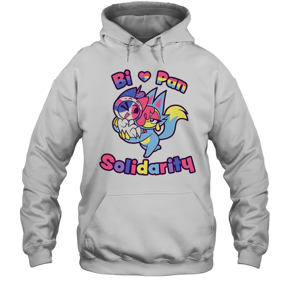 Bi Pan Solidarity T-Shirt Unisex Hoodie