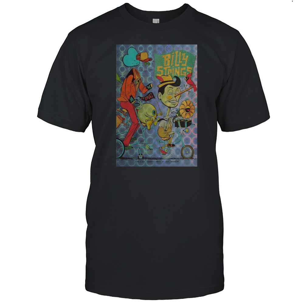 BILLY STRINGS 2025 Poster ST Louis Missouri T-Shirt