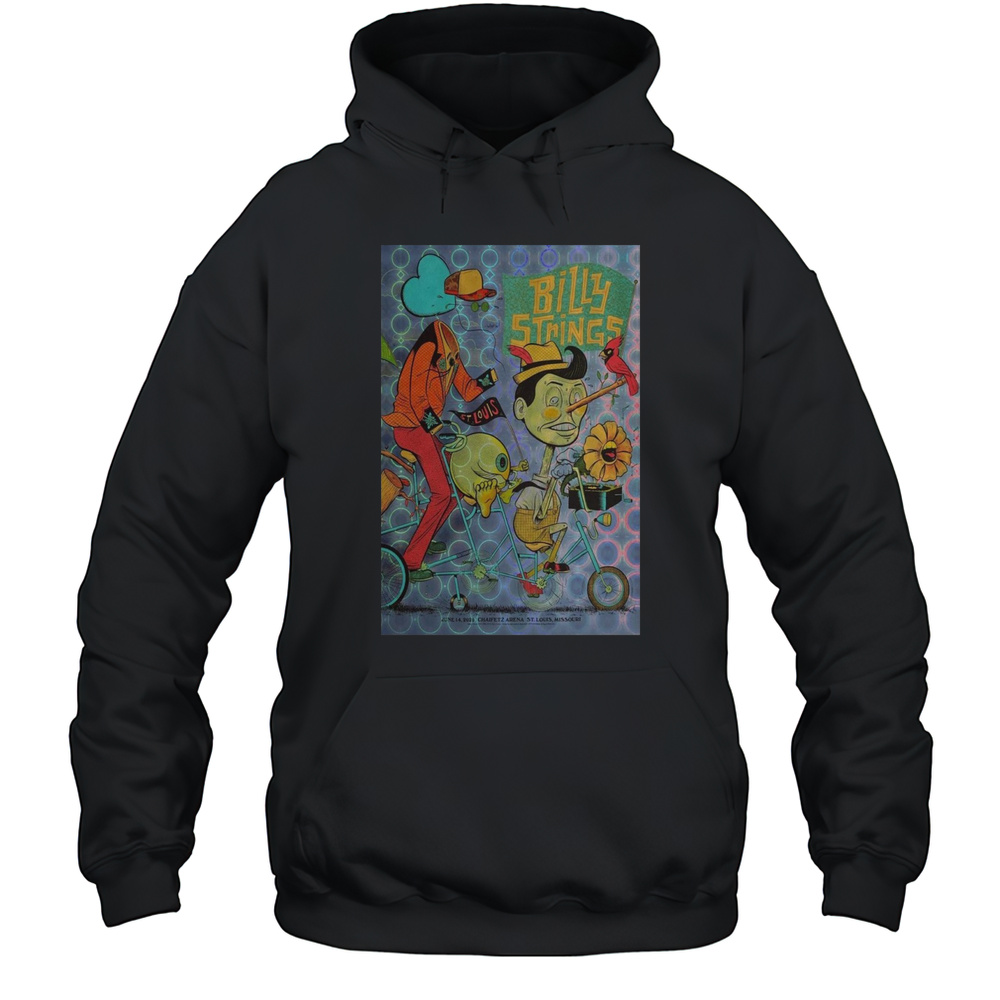 BILLY STRINGS 2025 Poster ST Louis Missouri T-Shirt Unisex Hoodie