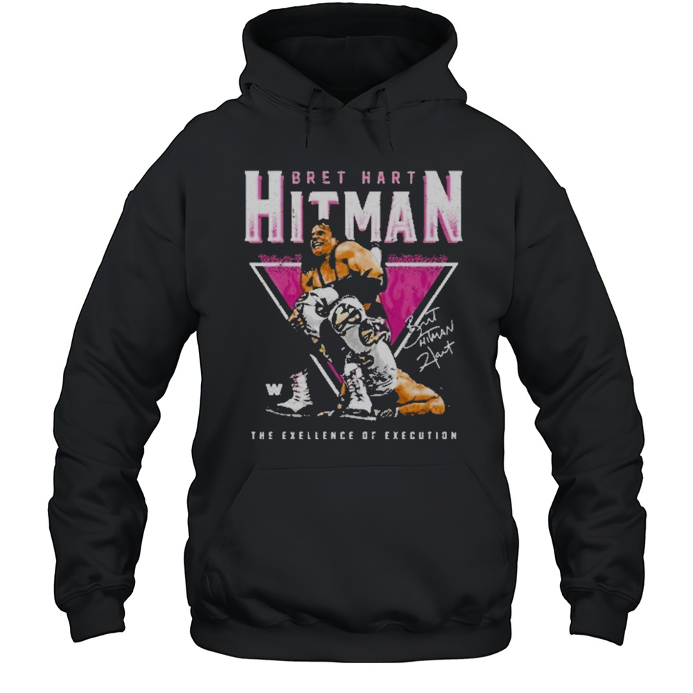 Bret Hart Sharpshooter Triangle Wht T-Shirt Unisex Hoodie