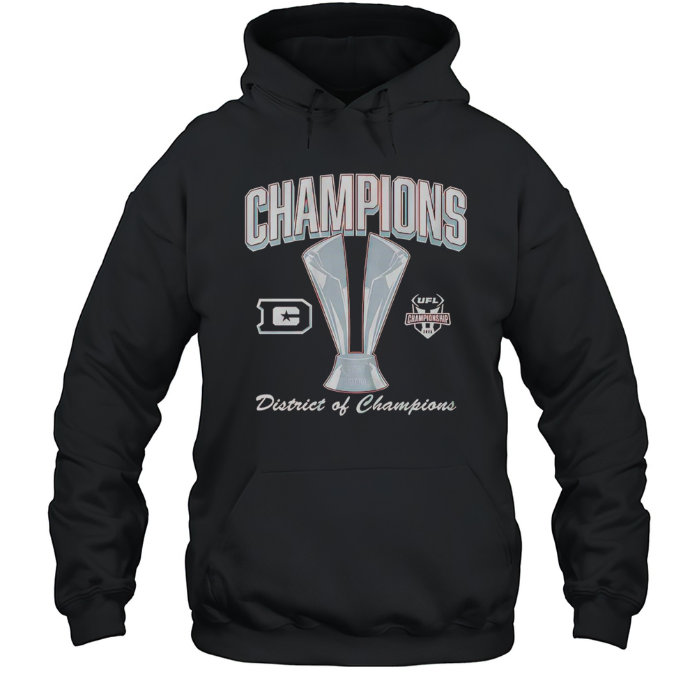 DC Defenders 2025 UFL Champions Trophy Shirt Unisex Hoodie