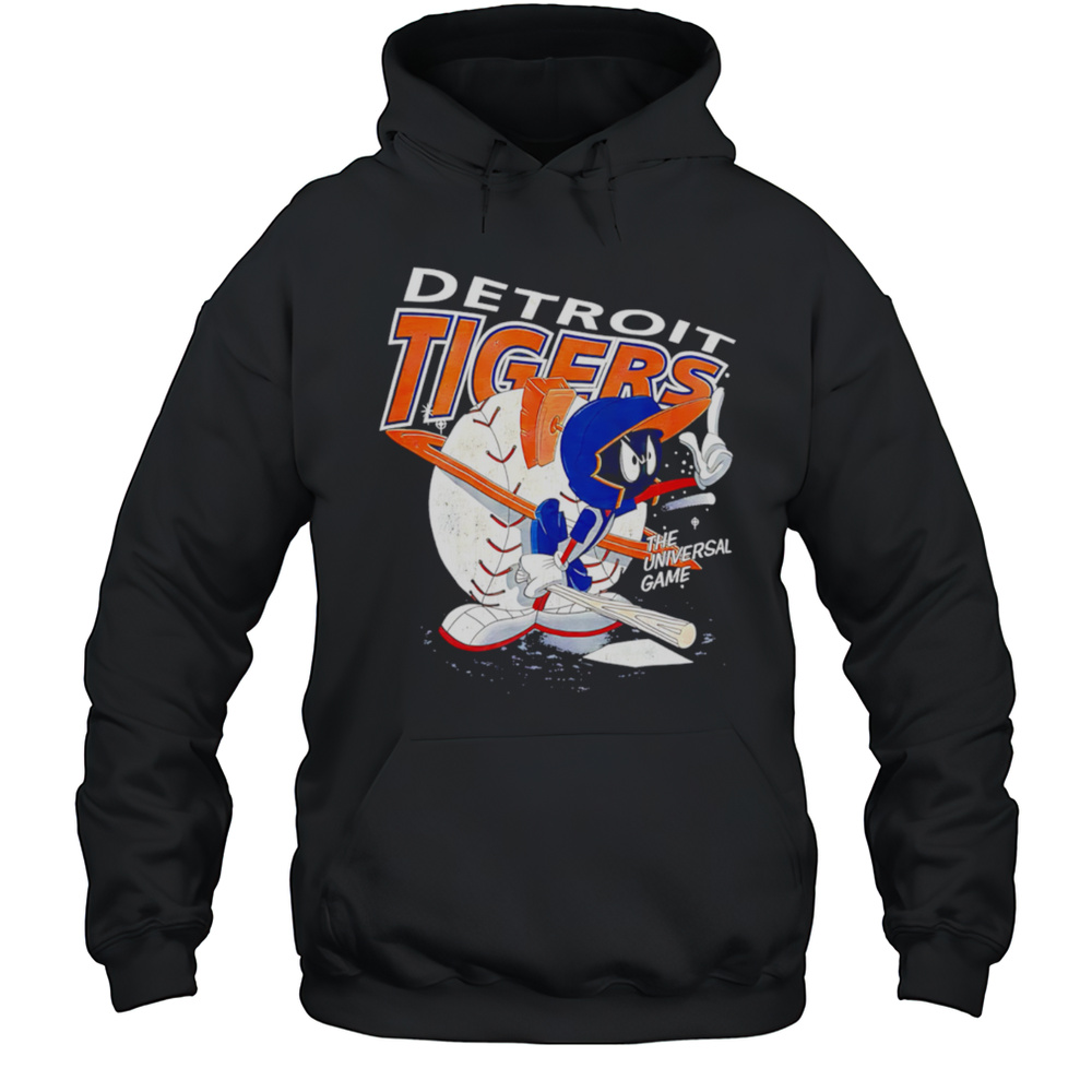 Detroit Tigers Marvin The Martian The Universal Game Vintage Shirt Unisex Hoodie