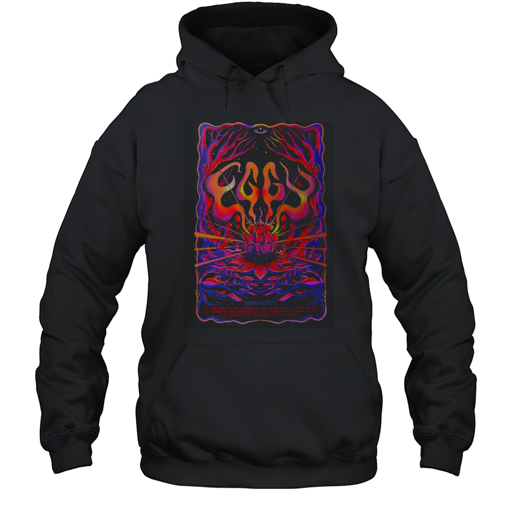 Eggy Summer Tour 2025 Poster T-Shirt Unisex Hoodie