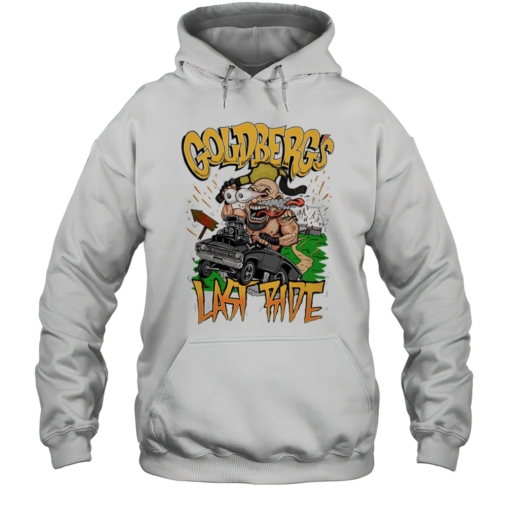 Goldberg Last Ride Cartoon Shirt Unisex Hoodie