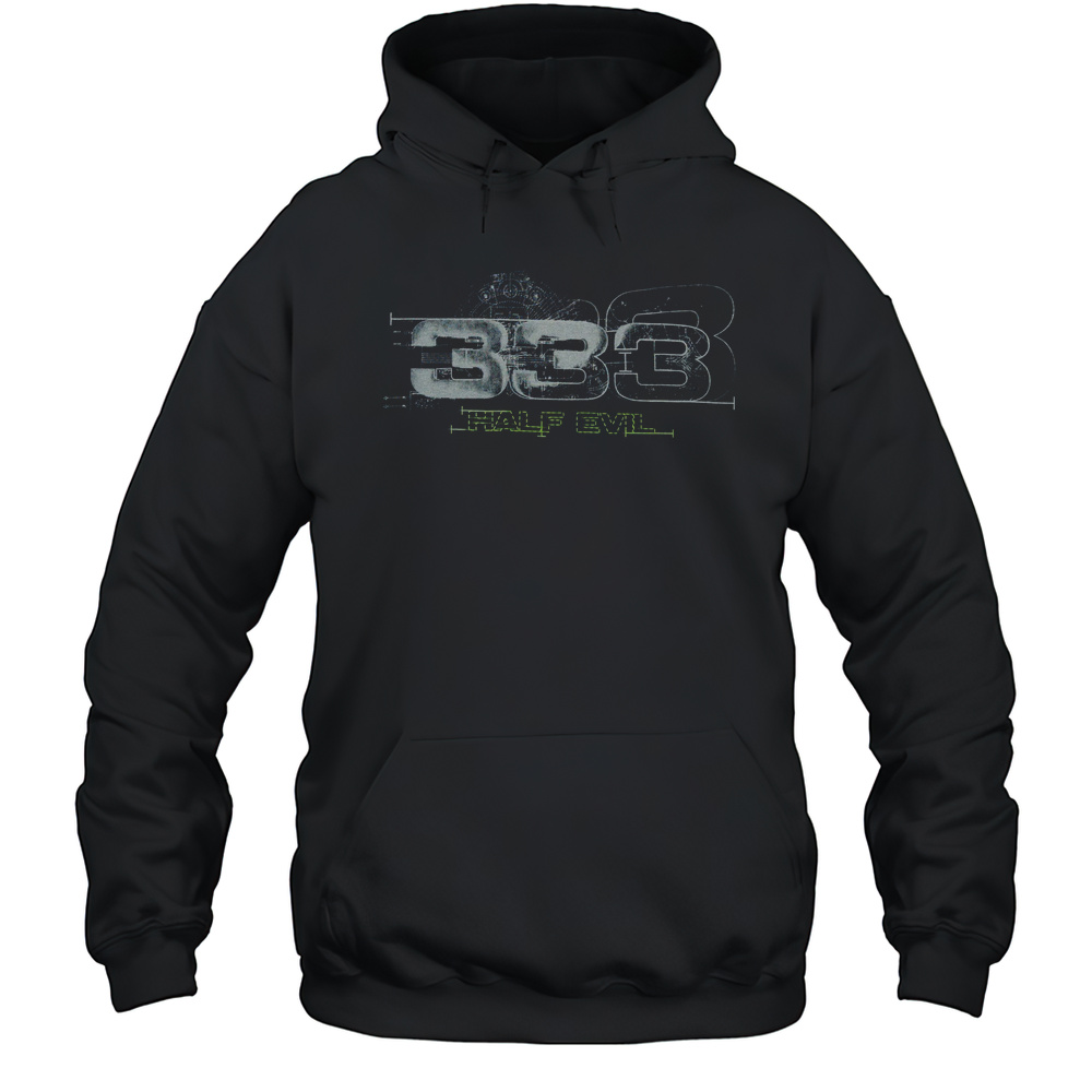 Half Evil 333 Blueprint T-Shirt Unisex Hoodie