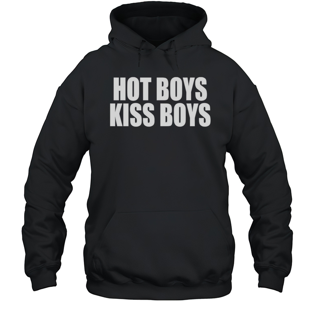 Hot Boys Kiss Boys 2025 Shirt Unisex Hoodie