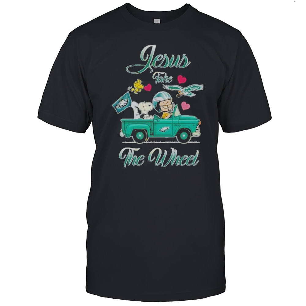 Jesus Take The Wheel Philadelphia Eagles Unisex T-Shirt