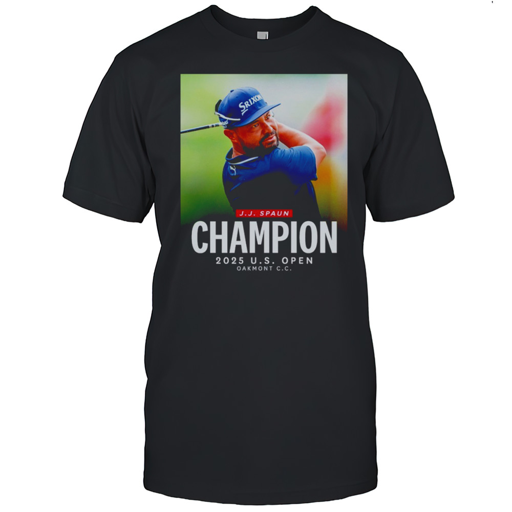 J.J. Spaun The Champion Of The 125th U.S. Open Shirt