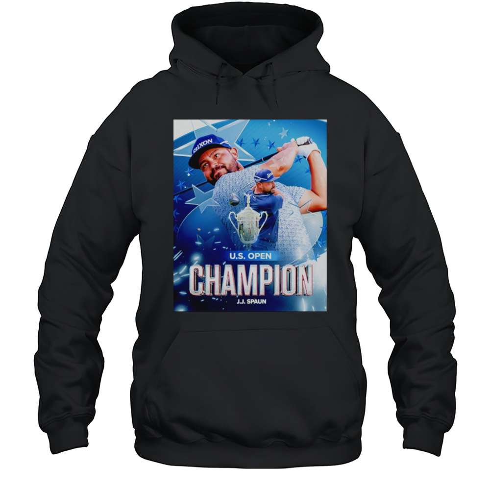 J.J. Spaun Wins The 125th U.S. Open Shirt Unisex Hoodie