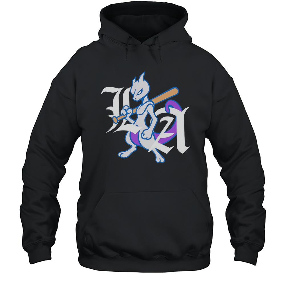 LA Dodgers X Mewtwo Logo Shirt Unisex Hoodie