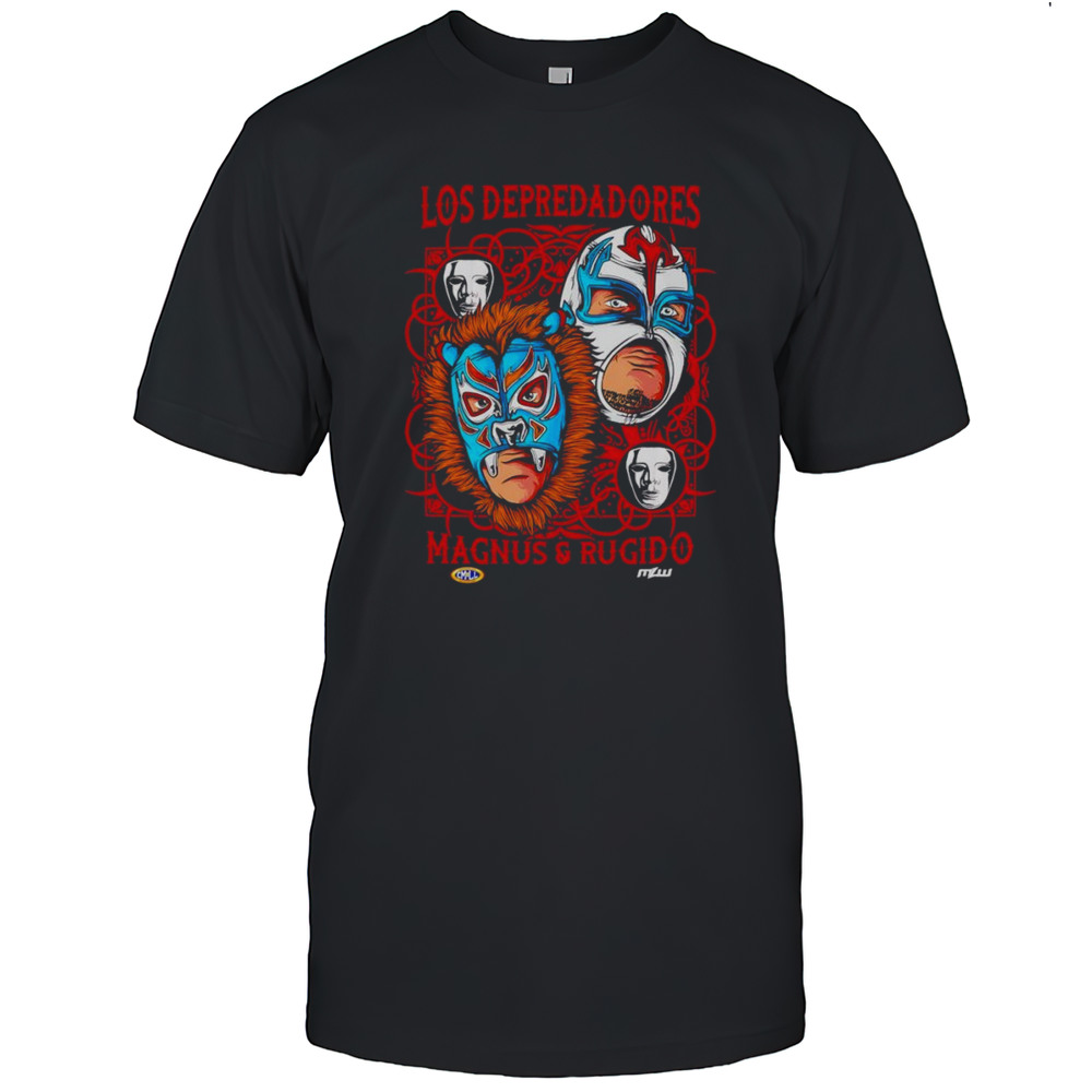Los Depredadores Masks Shirt