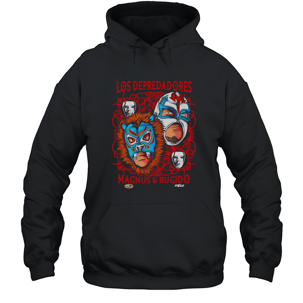 Los Depredadores Masks Shirt Unisex Hoodie