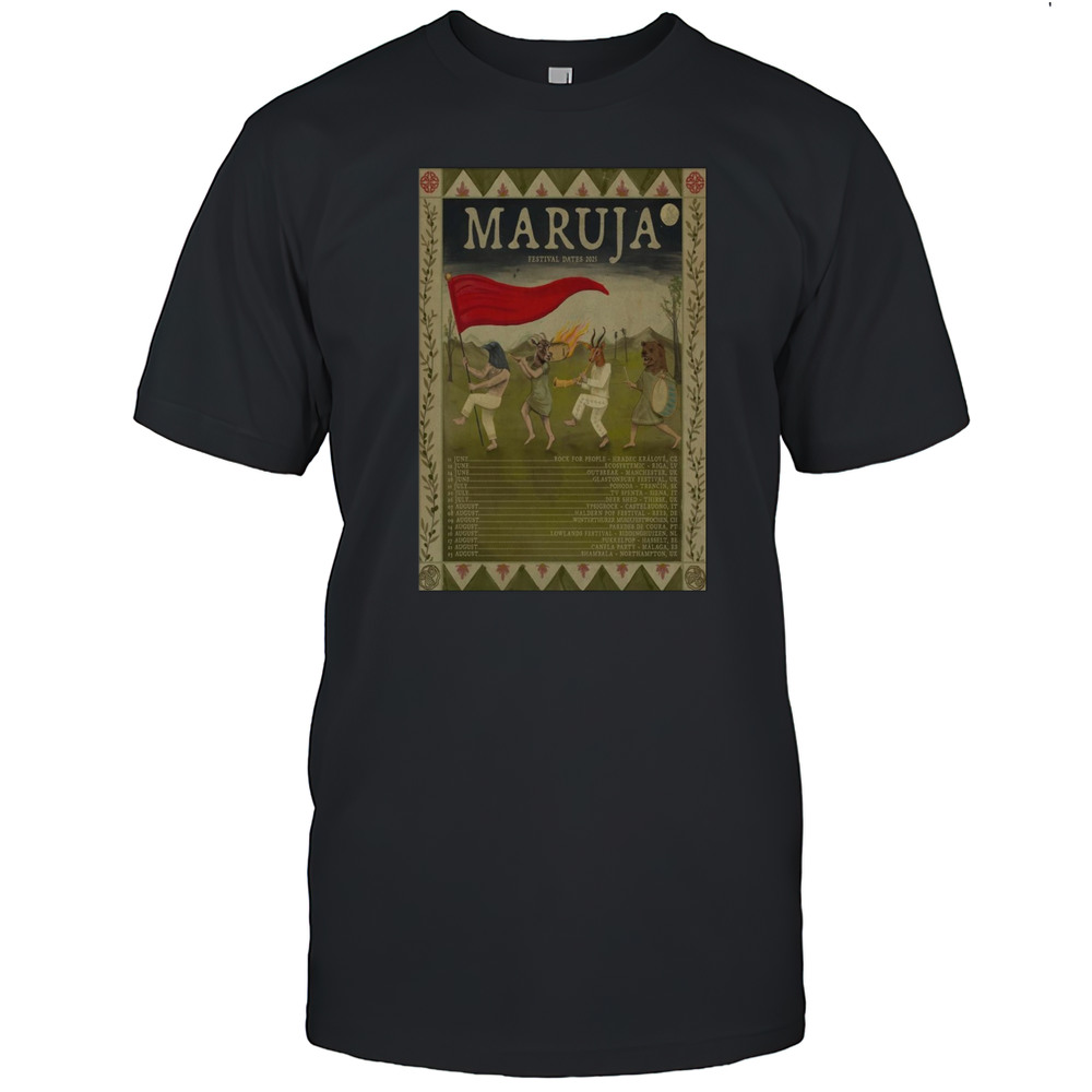 Maruja Festival Dates 2025 Poster T-Shirt