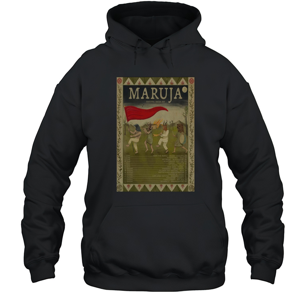 Maruja Festival Dates 2025 Poster T-Shirt Unisex Hoodie