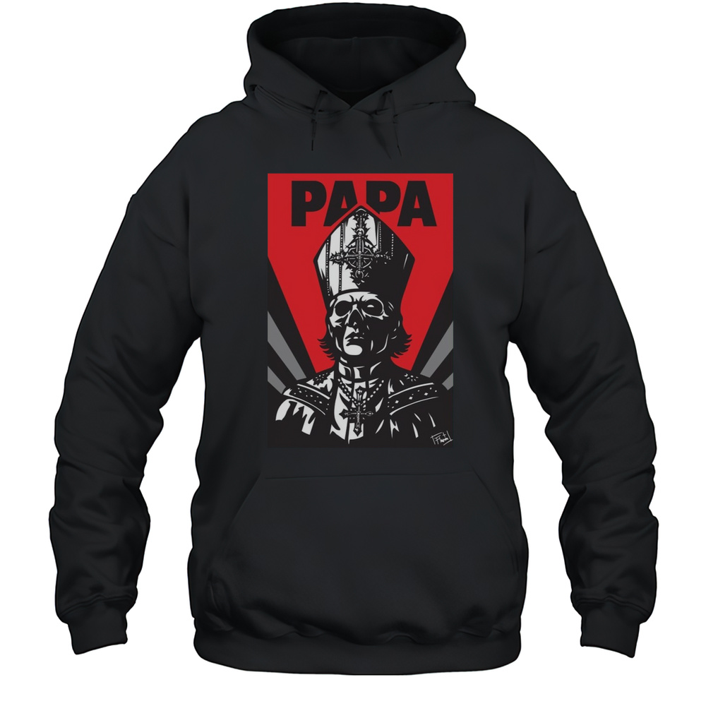 PAPA GHOST 2025 POSTER T-Shirt Unisex Hoodie