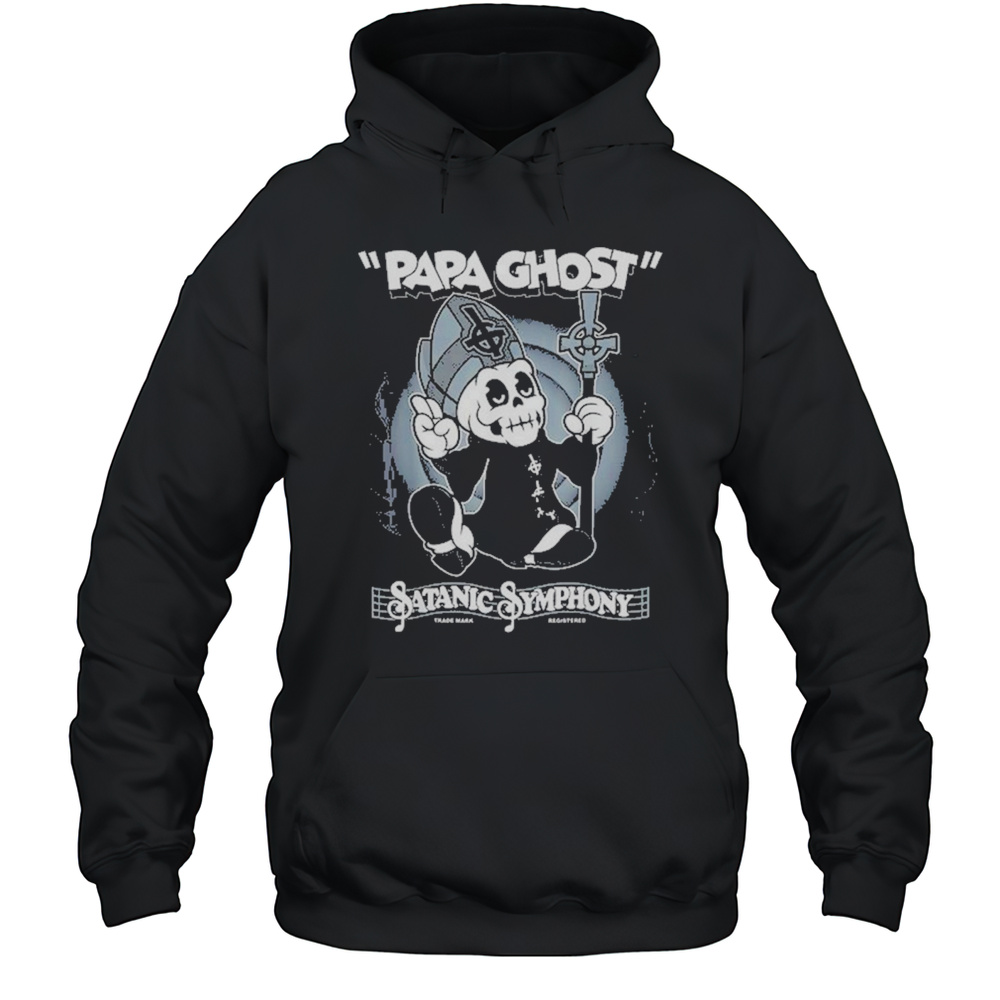 Papa Ghost Creepy Cute T-Shirt Unisex Hoodie
