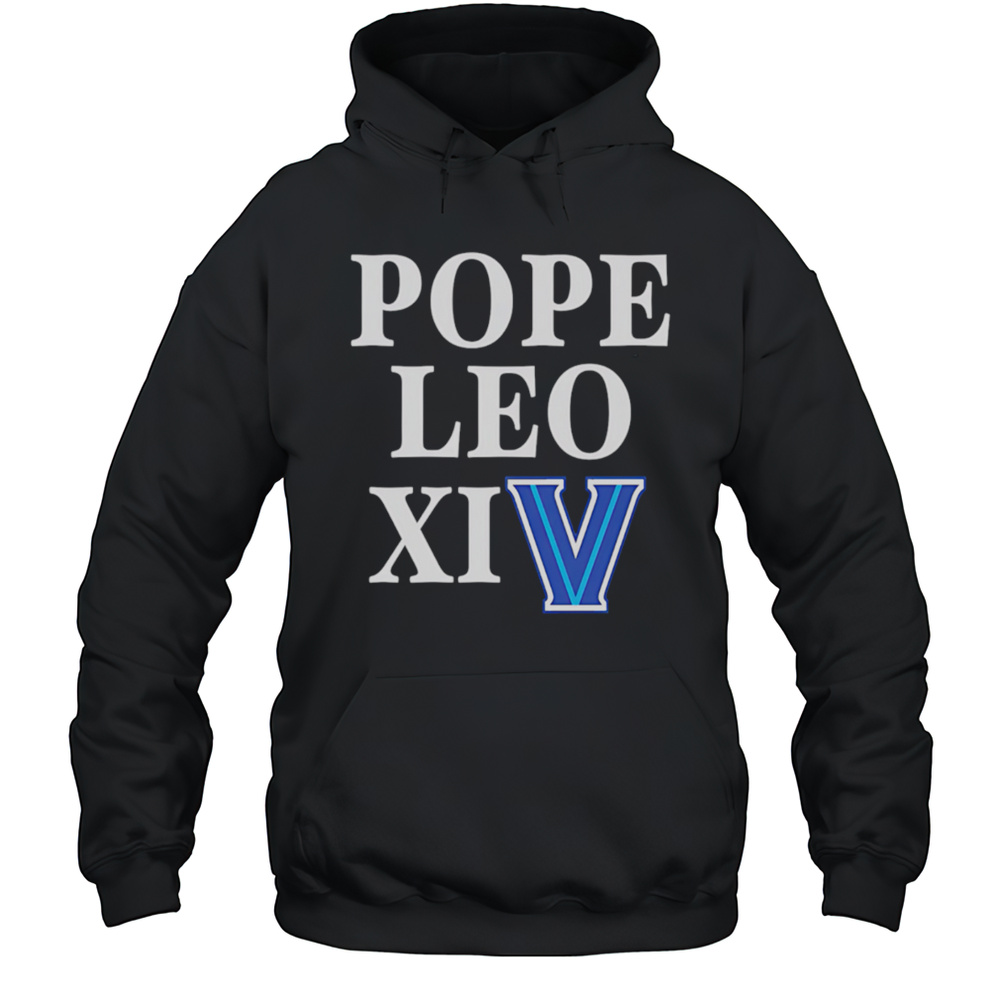 Pope Leo XI Villanova Wildcats Shirt Unisex Hoodie