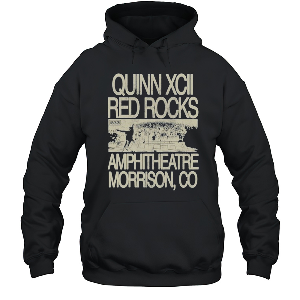 Quinn Xcii Red Rocks Amphitheatre Morrison Co T-Shirt Unisex Hoodie