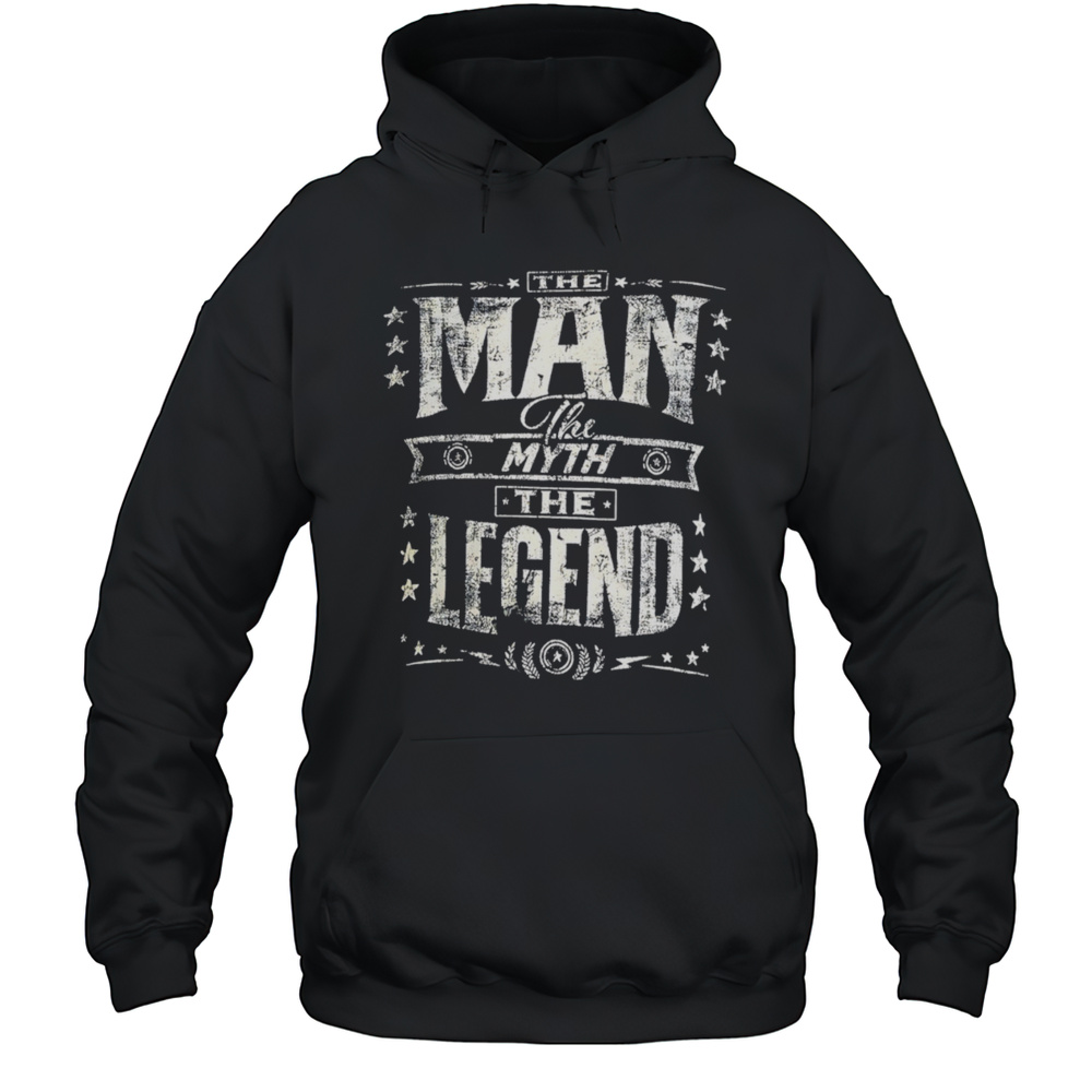 The Man The Myth The Legend Retro Shirt Unisex Hoodie