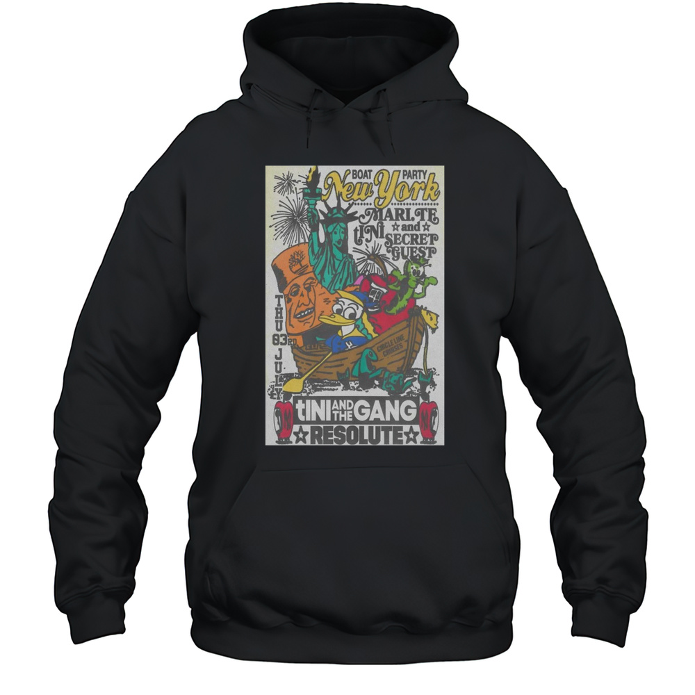 Tour 2025 ReSolute New York Poster T-Shirt Unisex Hoodie