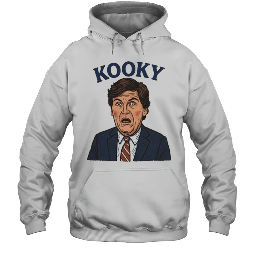 Trump Kooky Tucker Carlson Parody T-Shirt Unisex Hoodie