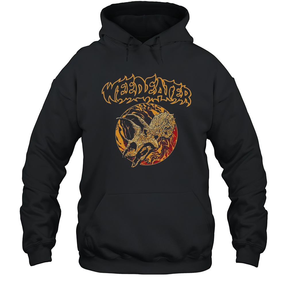 Weedeater Triceratop T-shirt Unisex Hoodie
