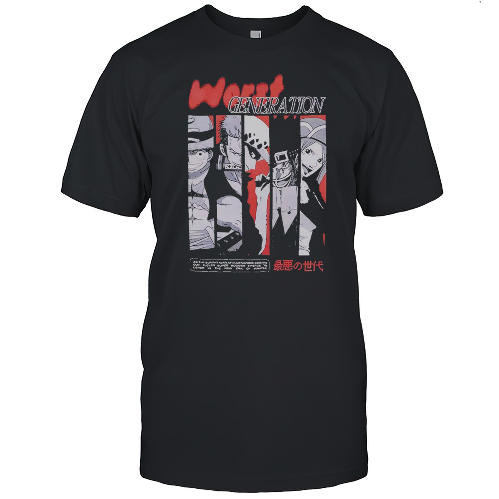 Worst Generation Panel T-Shirt