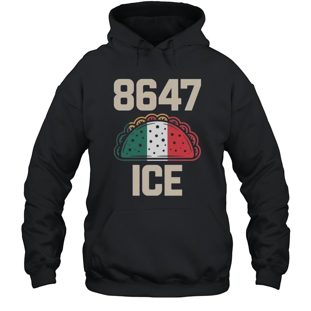 8647 ICE Funny Taco Shell Shirt Unisex Hoodie
