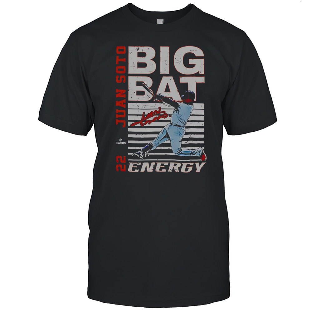 Big Bat Energy Juan Soto New York Baseball MLBPA T-Shirt