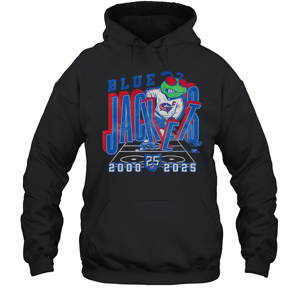 Blue Jackets Hockey 2000 2025 Stinger Breakthrough Shirt Unisex Hoodie