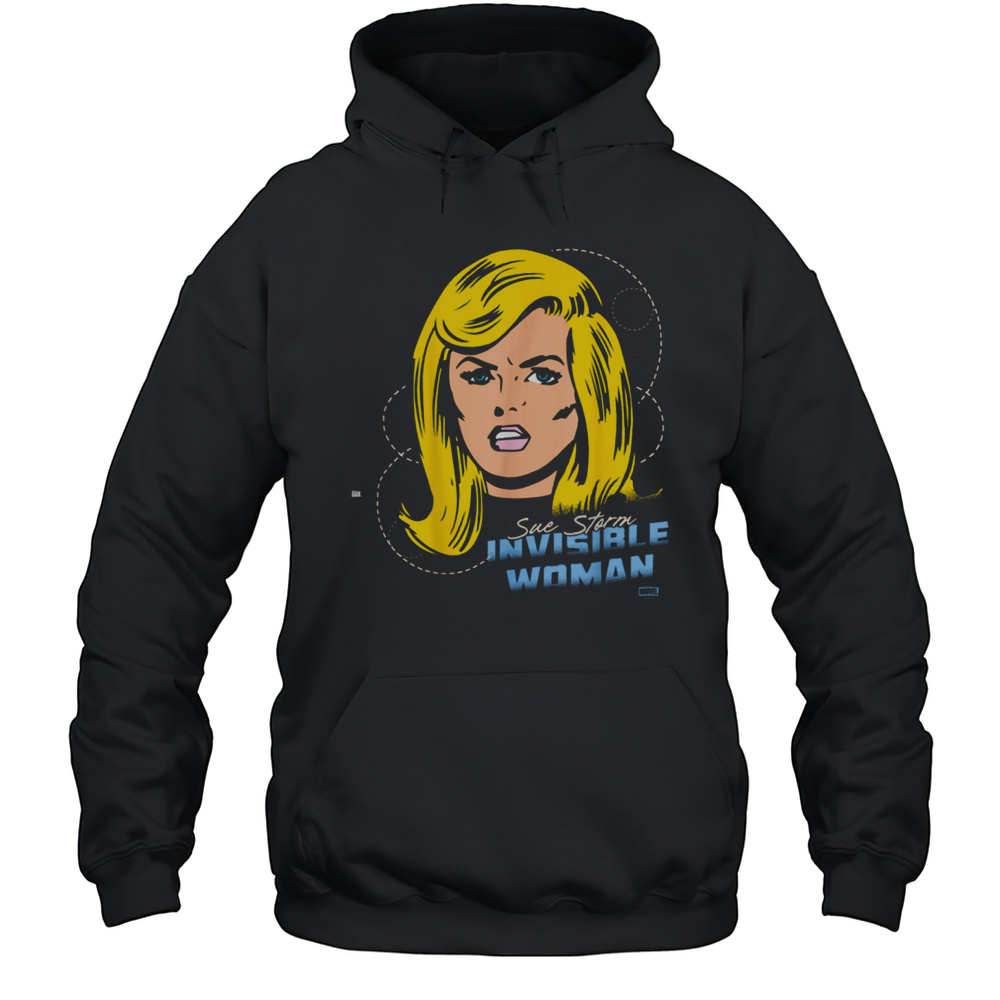 Fantastic Four Invisible Woman Portrait Shirt Unisex Hoodie