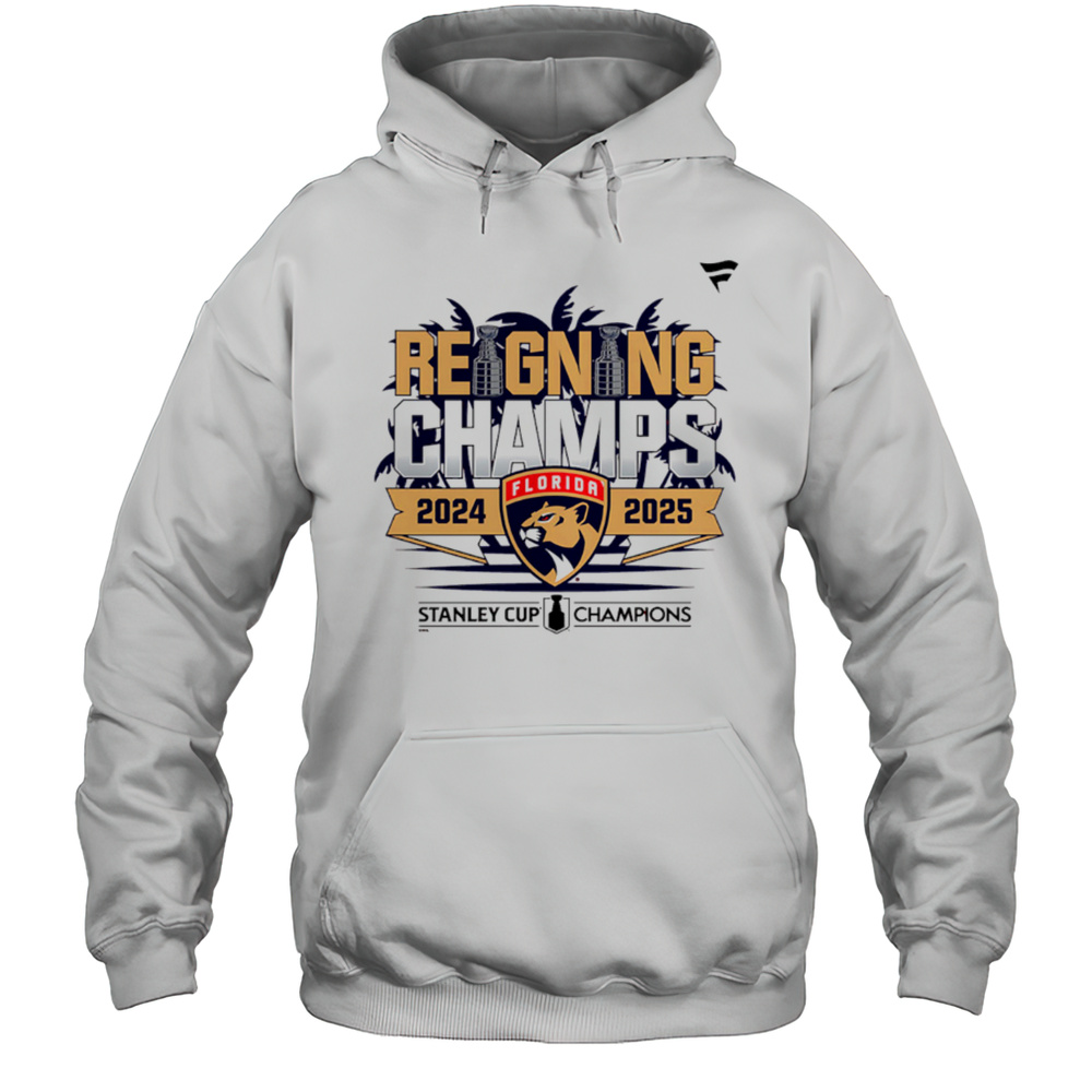 Florida Panthers 2024-2025 Back-to-Back Stanley Cup Champions Parade Shirt Unisex Hoodie