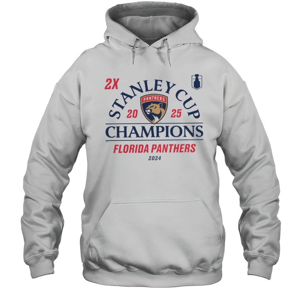 Florida Panthers 2024 2025 Stanley Cup Champions Top Line T Shirt Unisex Hoodie