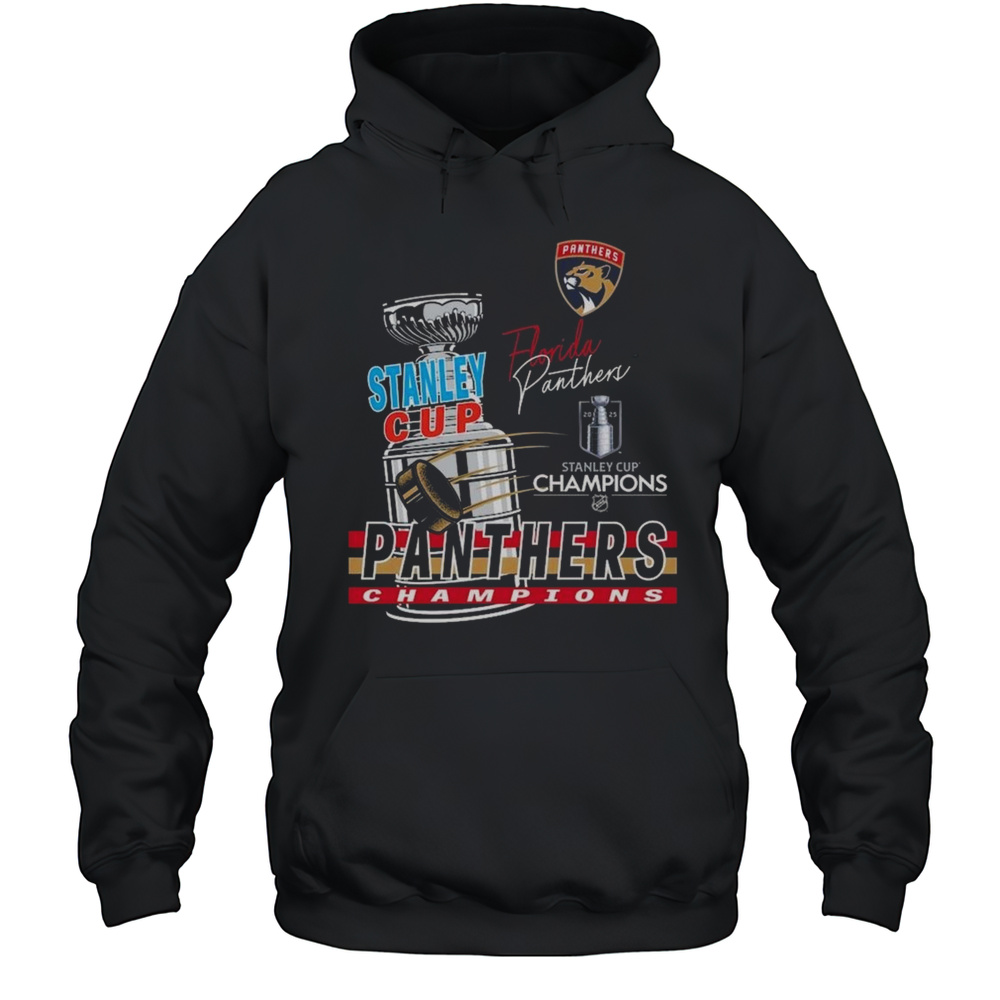 Florida Panthers 2025 Stanley Cup Champions Raise The Cup Arch Shirt Unisex Hoodie