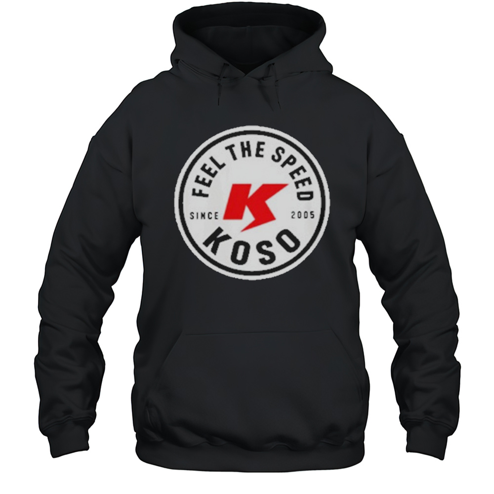 Koso Feel The Speed Logo T-Shirt Unisex Hoodie