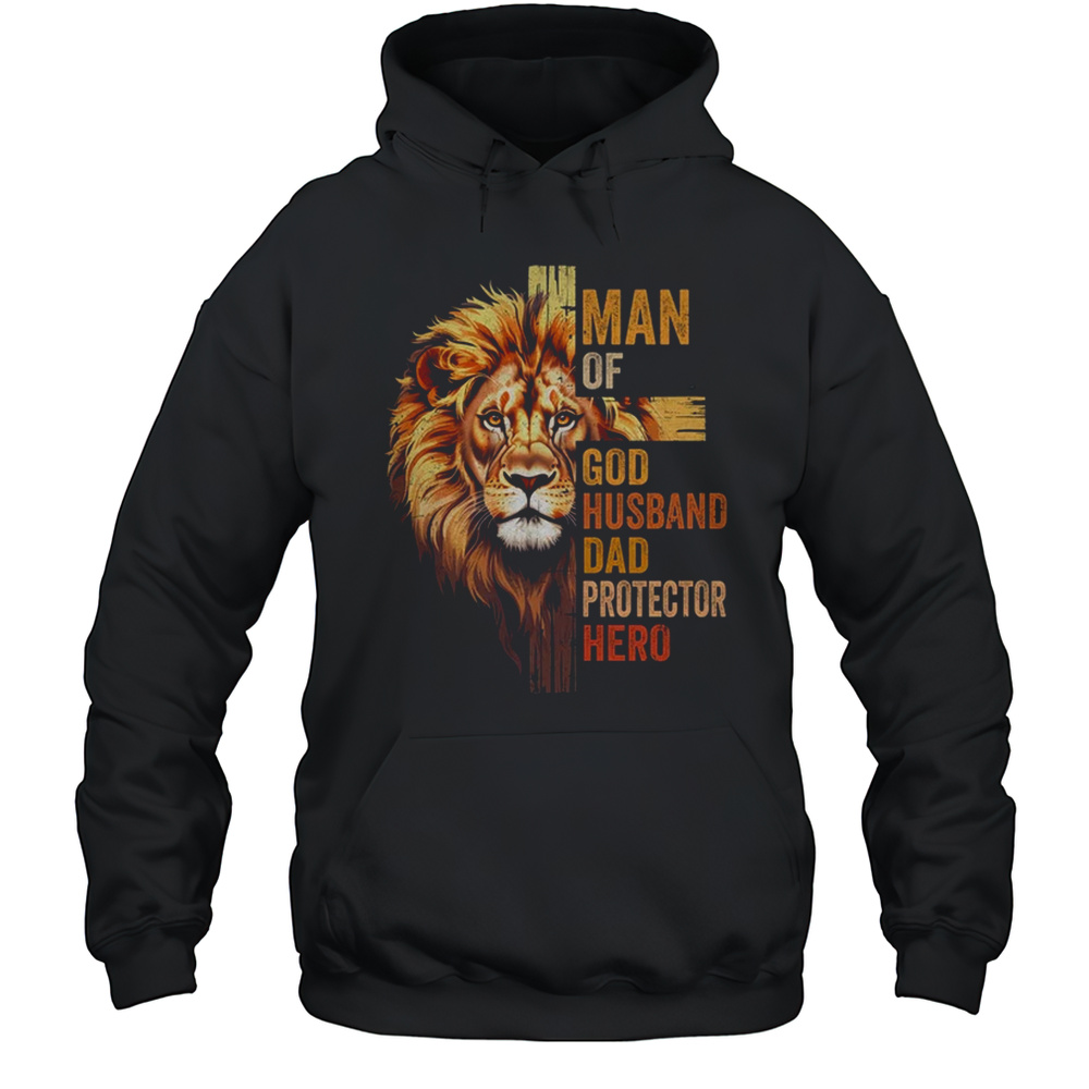 Man Of God Christian Dad Bible Verse Religious Father’s Day Shirt Unisex Hoodie